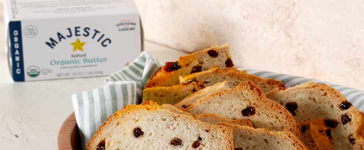 Celebrate St. Paddy’s Day with Irish Soda Bread (and Organic Majestic – majesticbutter